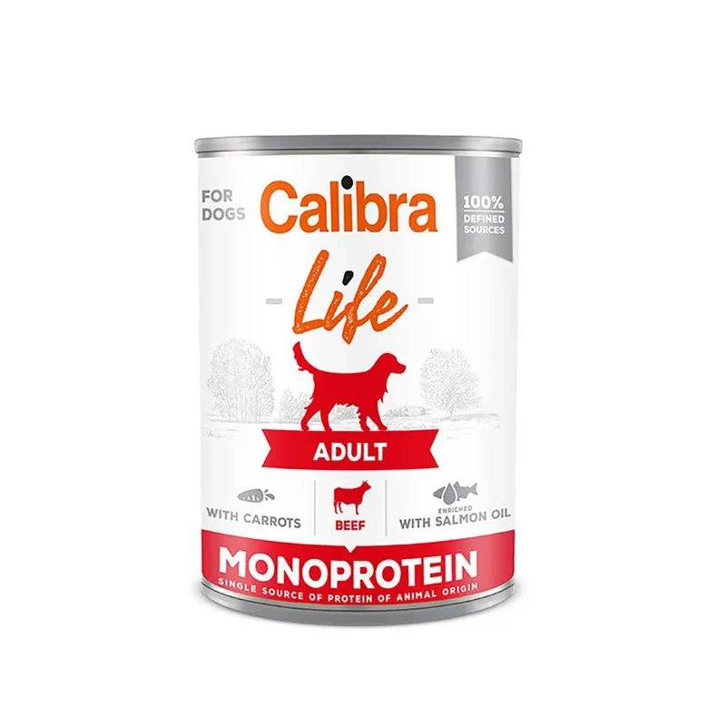 Life Can Adult Kalfsvlees Met Wortels 6x400g Hondenvoer by Calibra – product photo