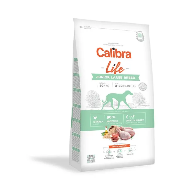 Life Junior Large Breed Kippenvoer Voor Honden 12kg