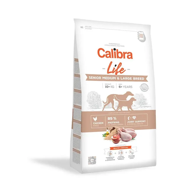 Life Senior Medium And Large Kippenvoer Voor Honden 2.5kg