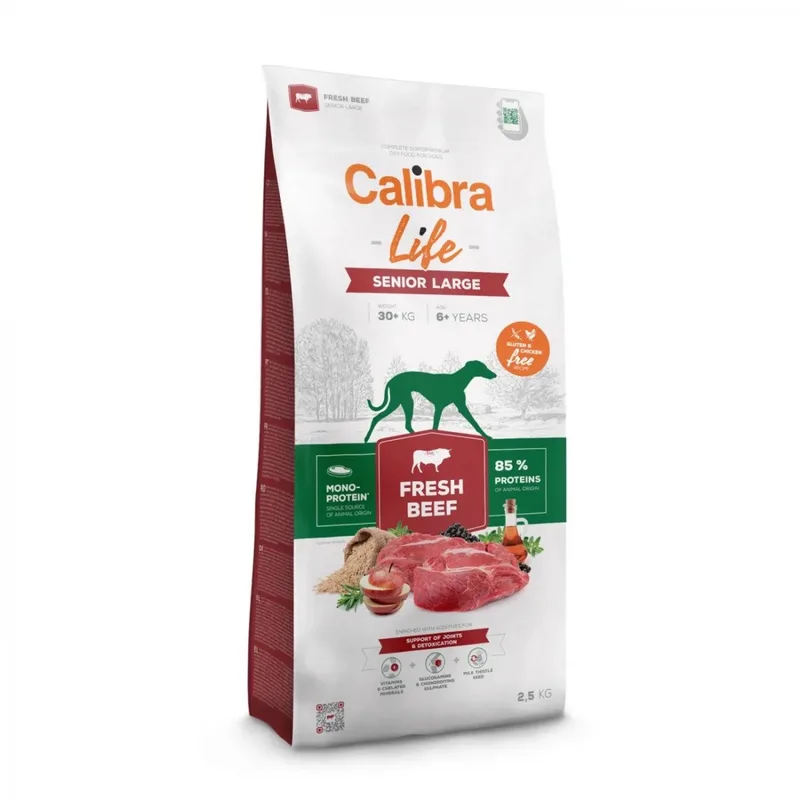 Life Serie - Hondenvoer Droog - Senior - Groot Ras - Verse Rund by Calibra – product photo