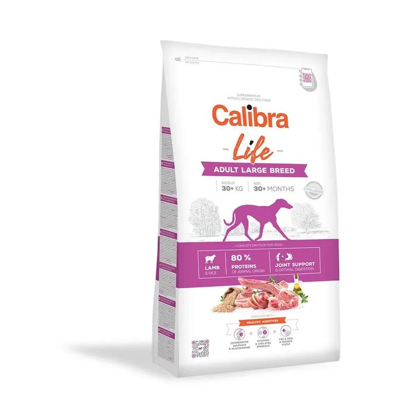 Nourriture Pour Chien à L´agneau Life Adult Large Breed 12kg by Calibra – product photo