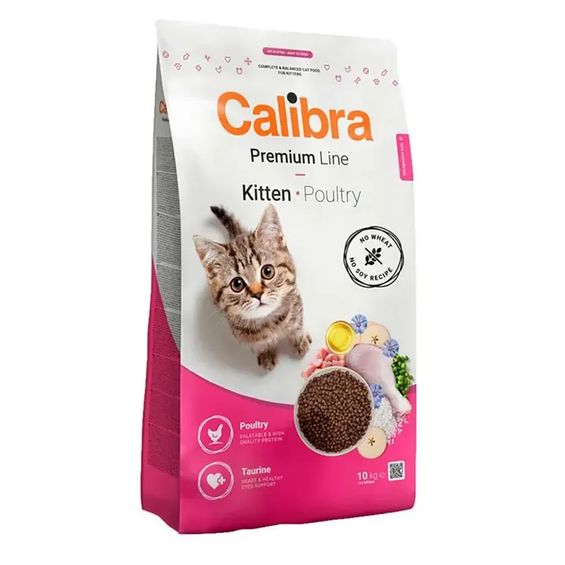 Premium Kitten Kattenvoer 2kg fra Calibra – produktbillede
