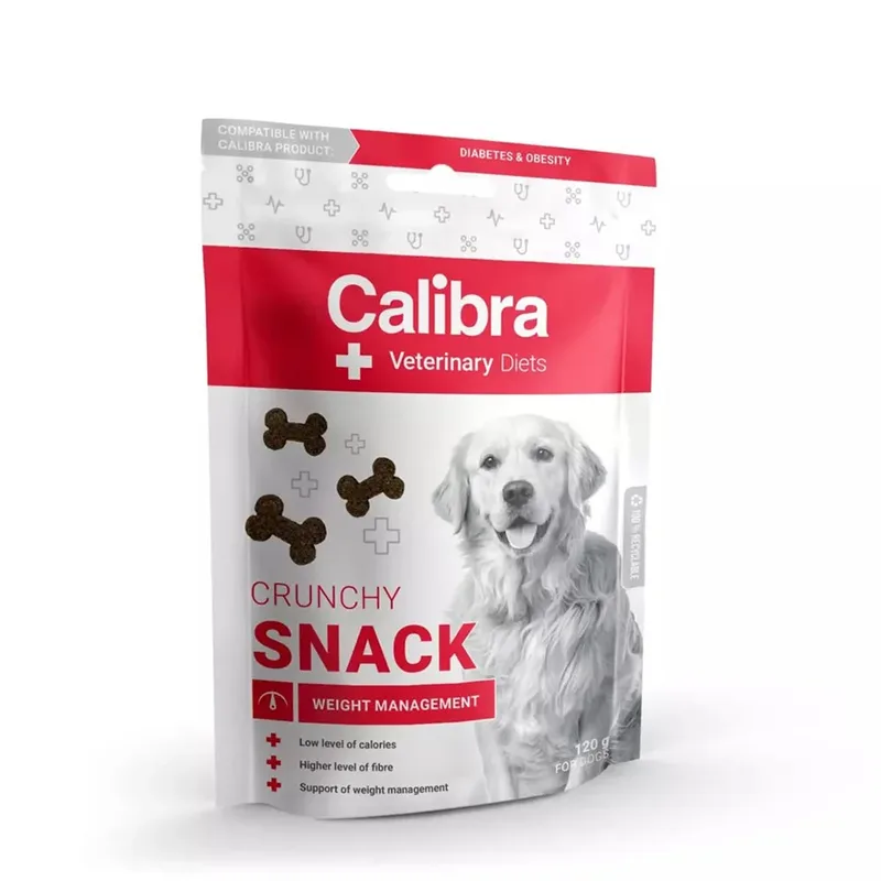 Vd Dog Crunchy Snack Gewichtsbeheersing Hondensnack 120g by Calibra – product photo
