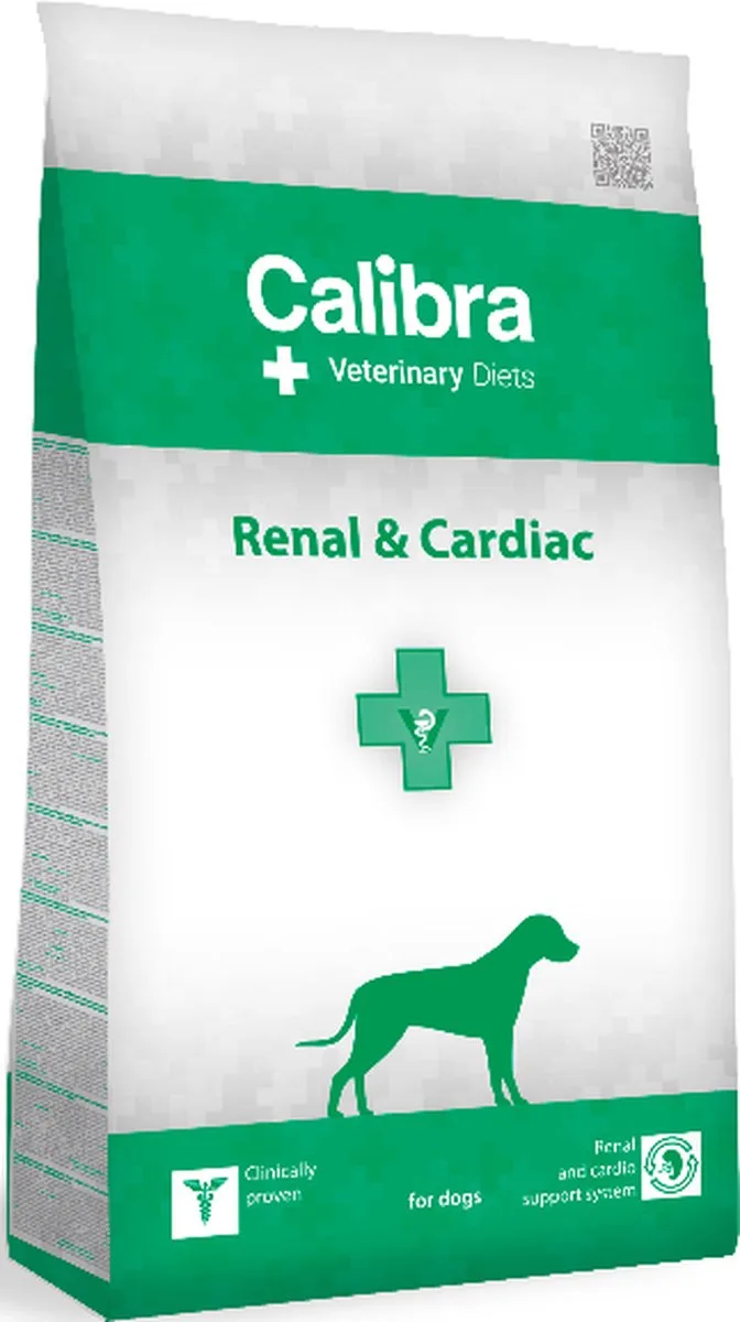 VD DOG renal & cardiac - Hondenvoer - Ondersteunt Nieren - Ondersteunt Hart - Volledig & Smakelijk by Calibra – product photo