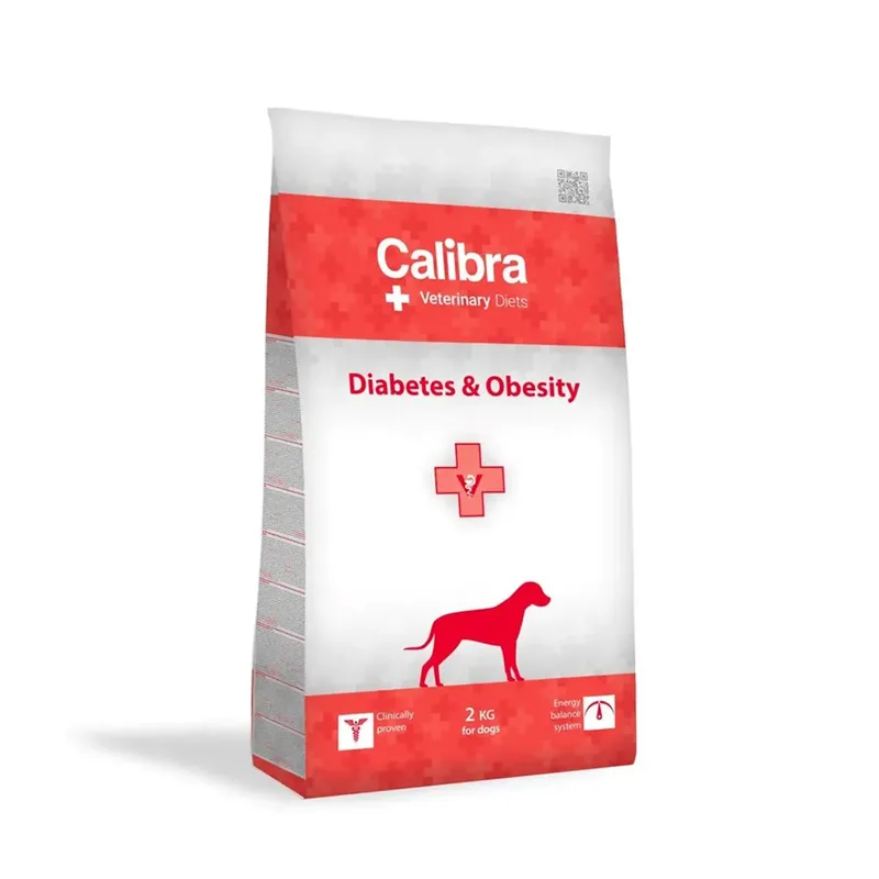 Vd Hondenvoer Diabetes & Obesitas 2 Kg fra Calibra – produktbillede