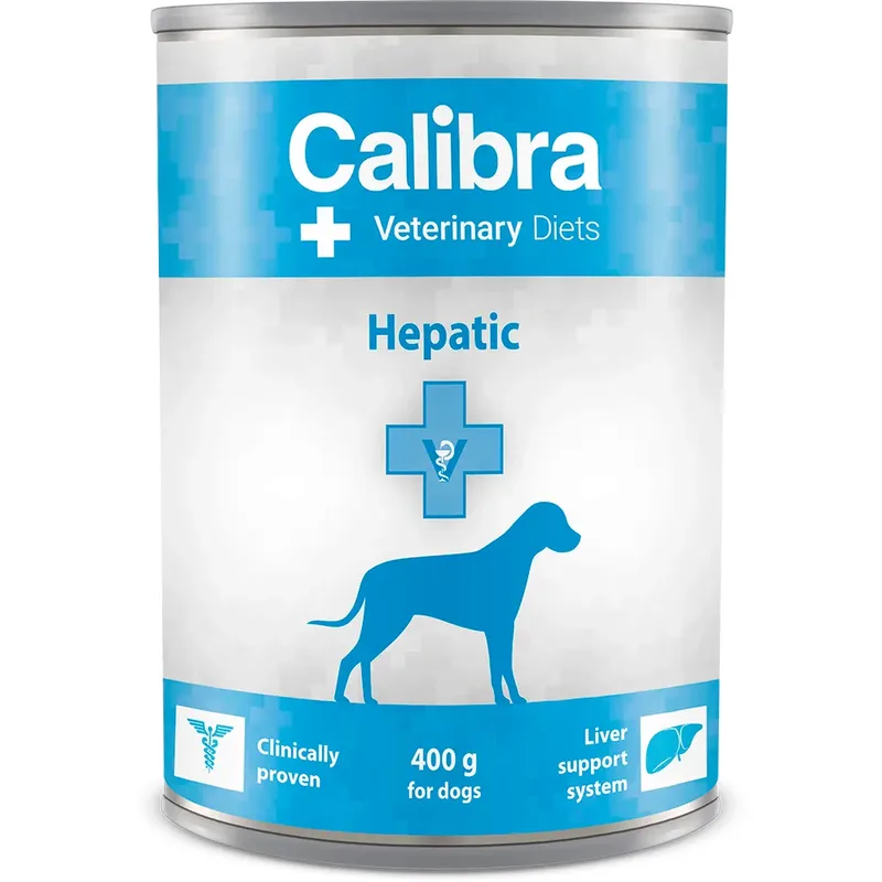 Vet Diet Dog Hepatic Natvoer Voor Honden fra Calibra – produktbillede