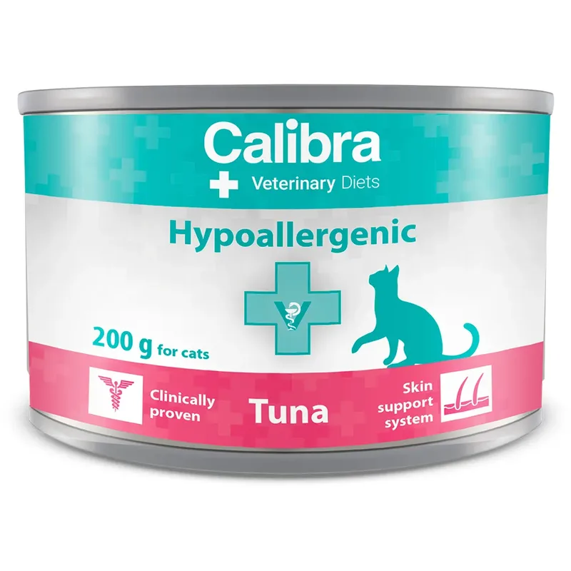 Veterinaire Dieet Kat Hypoallergene Tonijn Nat Kattenvoer de Calibra – photo produit