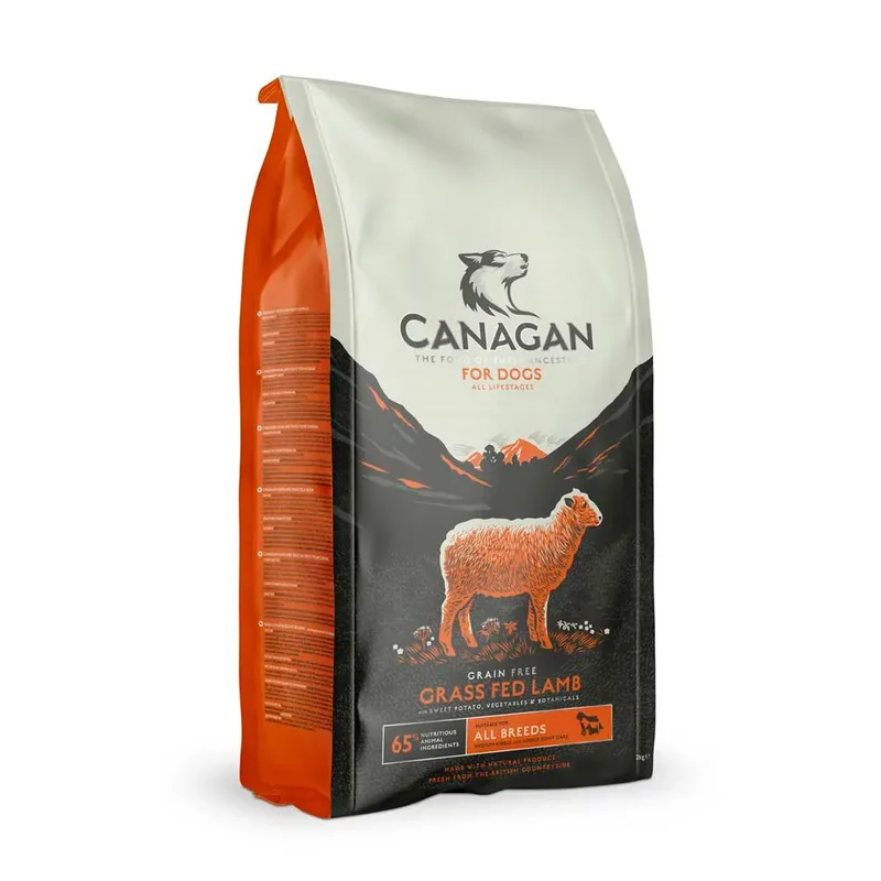 Graanvrije Lam Droog Hondenvoer 2kg by Canagan – product photo