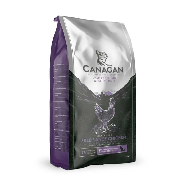 Licht & Senior & Gesteriliseerde Kip Kattenvoer 1.5kg
