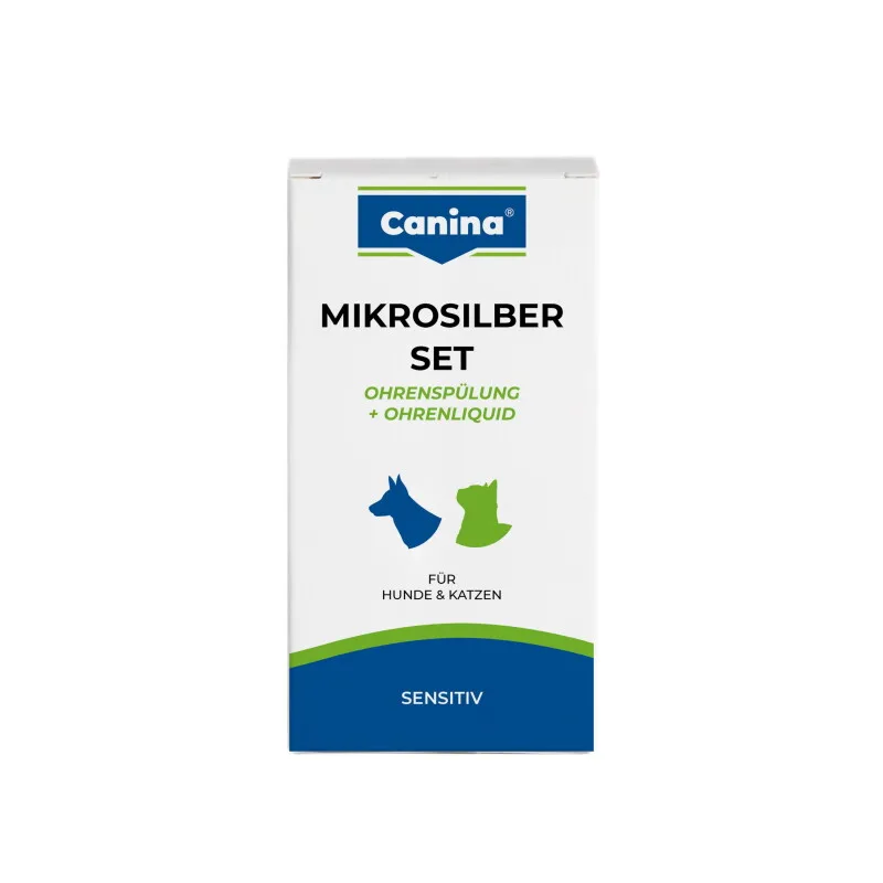 Mikrosilber SET (Ohrenspülung & Liquid) by Canina in Regular – product photo
