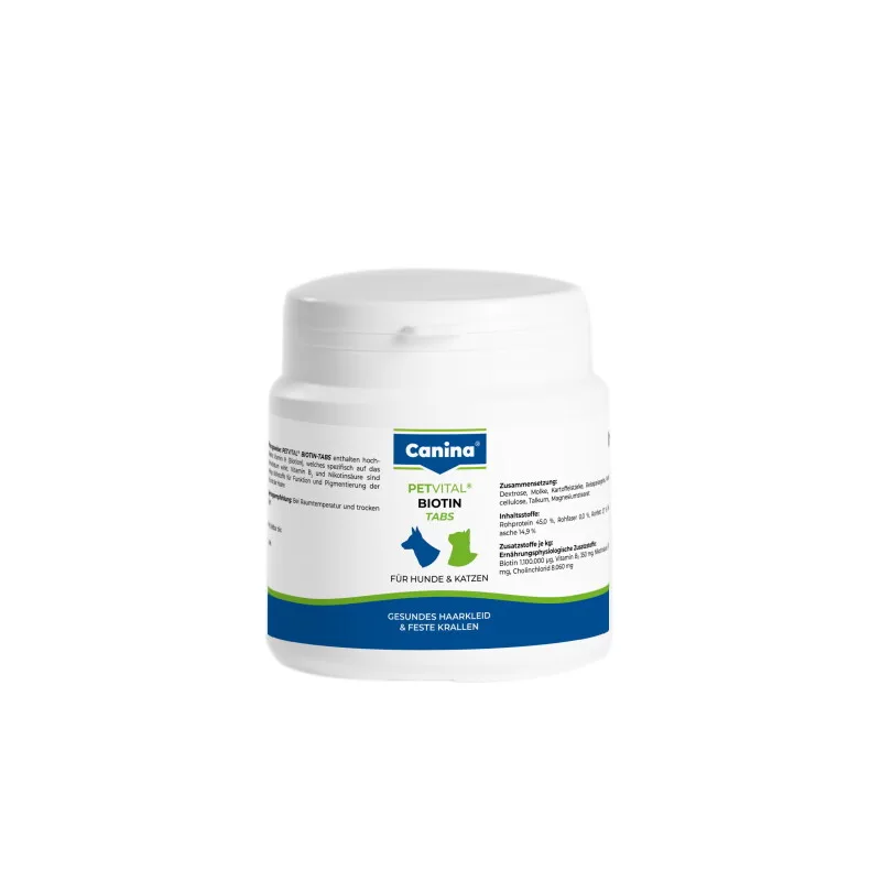 PETVITAL Biotin-Tabs von Canina in Regular – Produktfoto