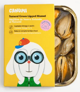 Groenlipmossel In Blik voor honden, 120gr