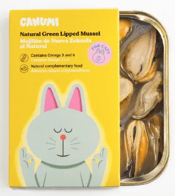 Kat, Groenlipmossel In Blik, 120gr