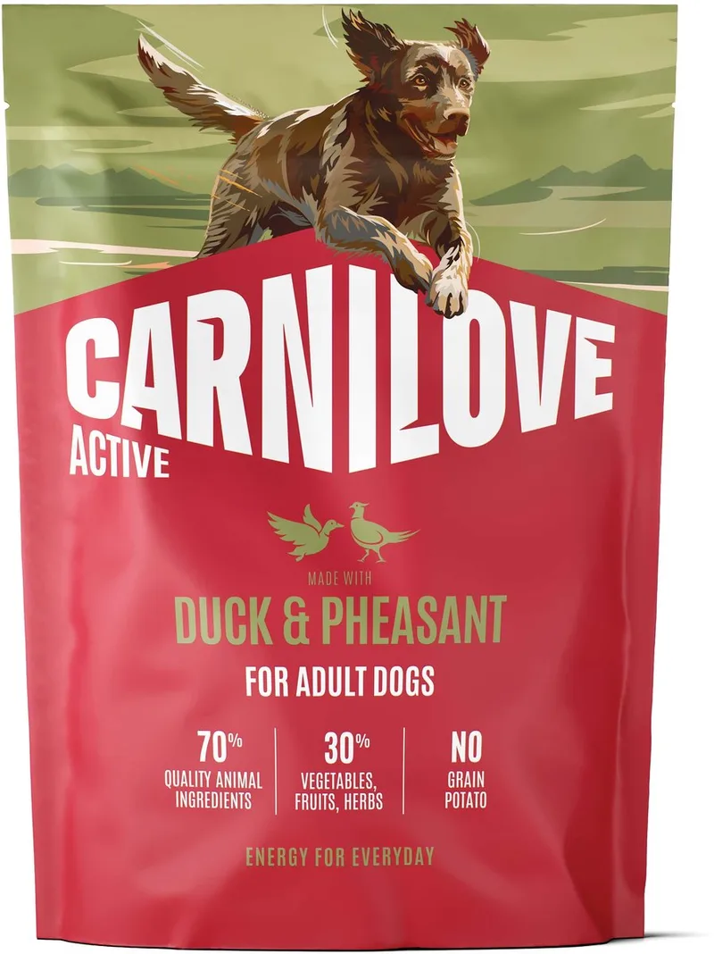 1,5 kg Carnilove active adult all breeds duck / pheasant hondenvoer de Carnilove – photo produit 1 sur 2