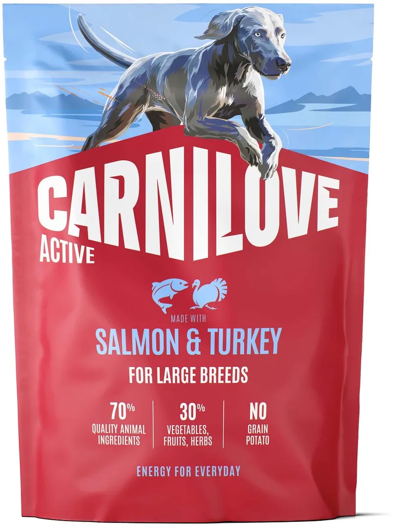 1,5 kg Carnilove active adult large breed salmon / turkey hondenvoer by Carnilove – product photo