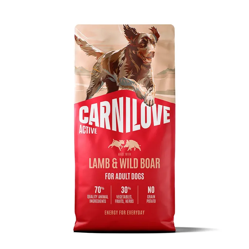 Aliment Actif Pour Chiens Adultes à L´agneau Et Au Sanglier 12kg de Carnilove – photo produit 1 sur 2