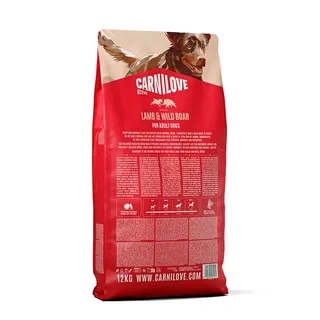 Aliment Actif Pour Chiens Adultes à L´agneau Et Au Sanglier 12kg de Carnilove – photo produit 2 sur 2