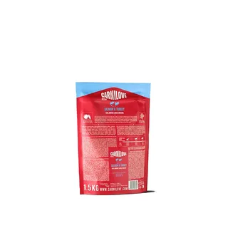 Actieve Zalm En Kalkoen Grote Rassen Junior Hondenvoer 1.5kg by Carnilove – product photo 2 of 2