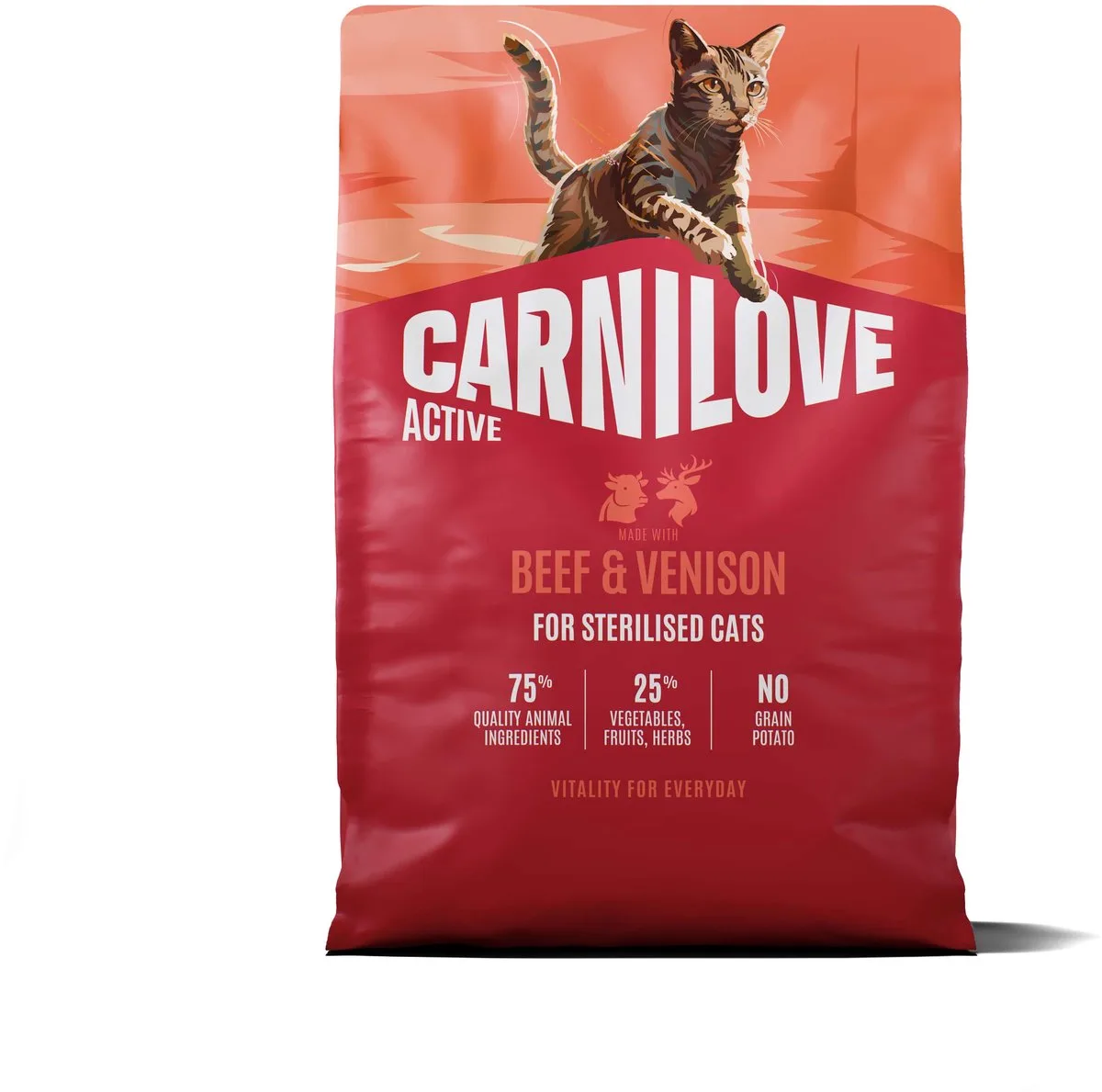 active adult sterilised all breeds beef / venison de Carnilove – photo produit