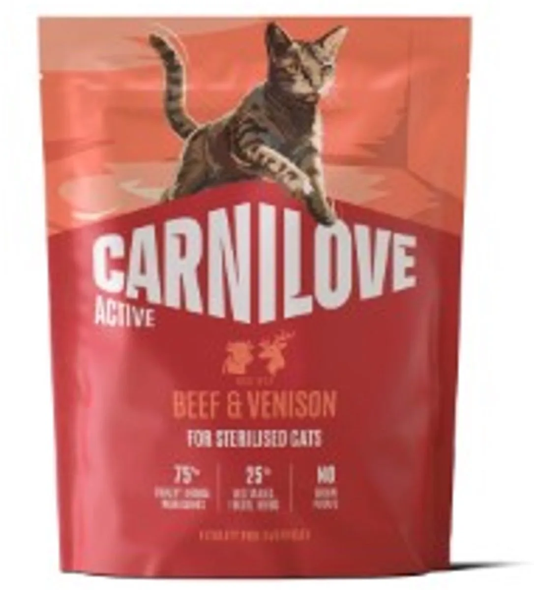 ACTIVE - Cat - Beef & Venison for Sterilised Adult All Breeds 400g de Carnilove – photo produit