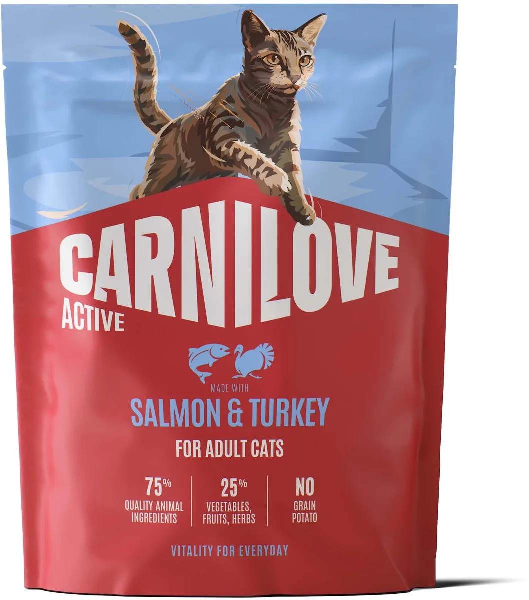 ACTIVE - Cat - Salmon & Turkey for Adult All Breeds 400g von Carnilove – Produktfoto