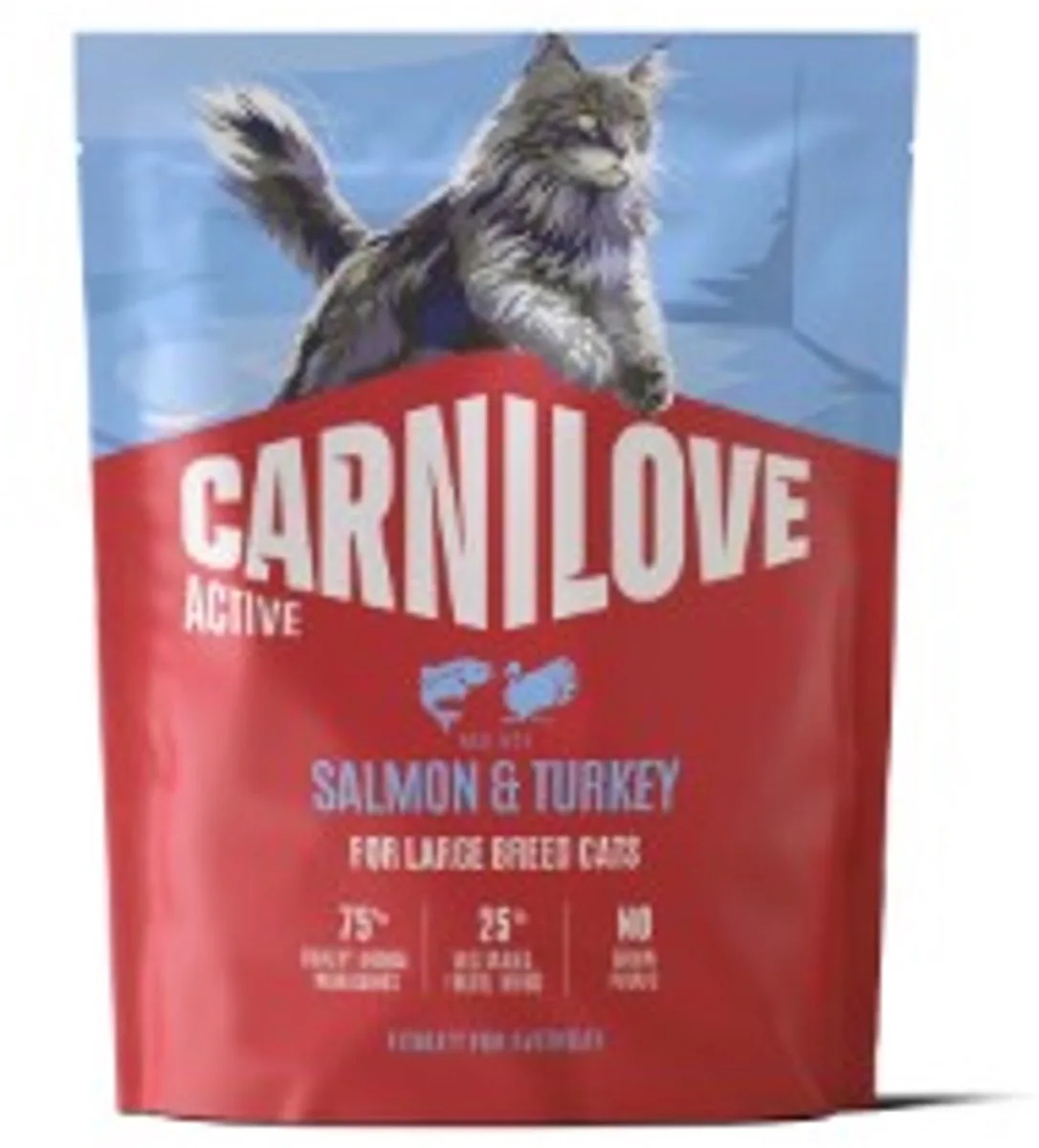 ACTIVE - Cat - Salmon & Turkey for Adult Large Breeds 400g von Carnilove – Produktfoto