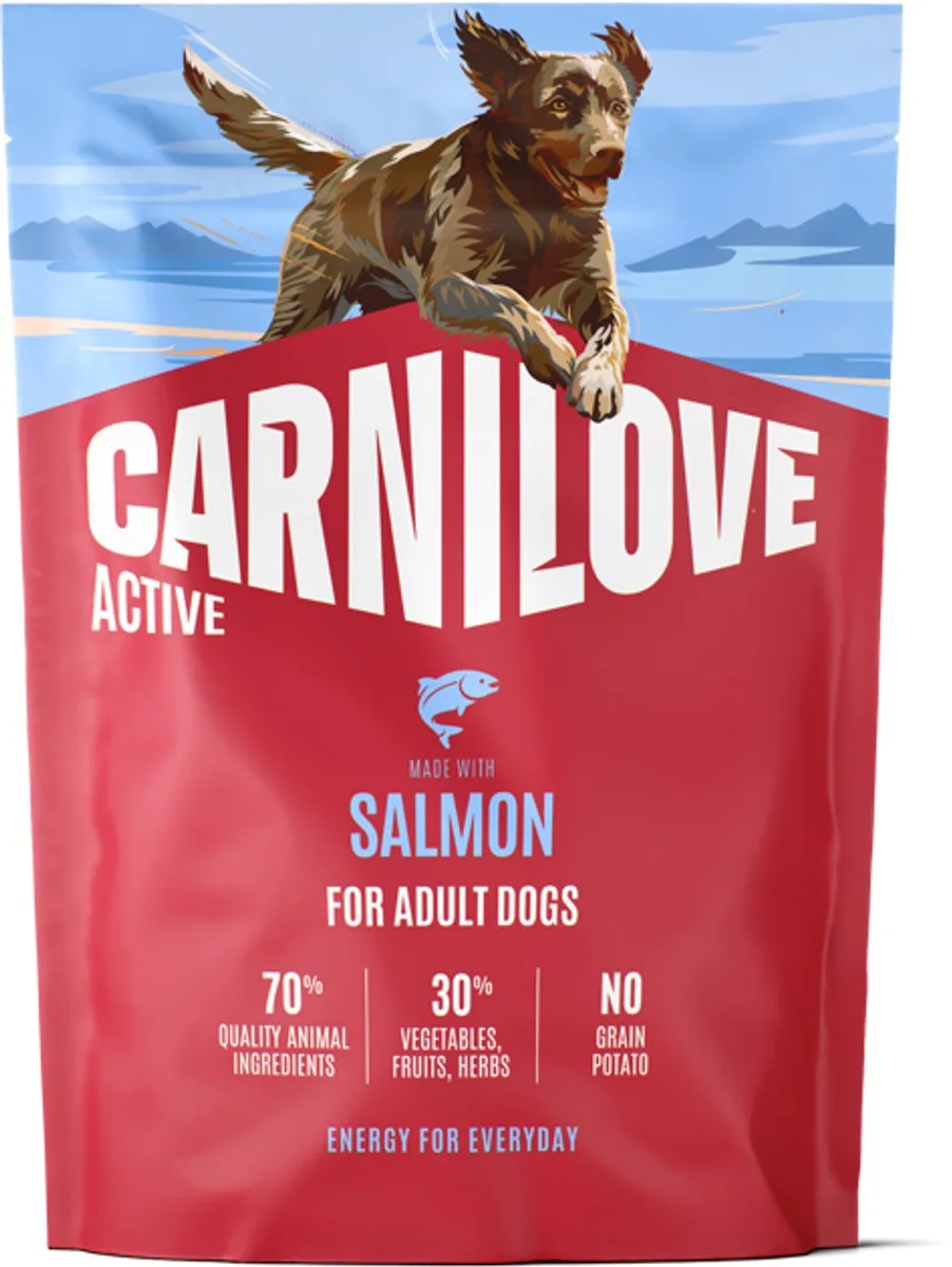 active dog salmon adult 1,5 kg van Carnilove – productfoto