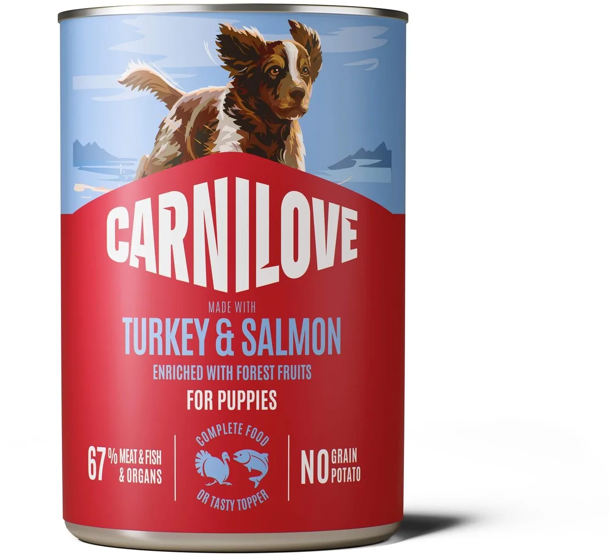 can puppy salmon / turkey - 6x400 gr de Carnilove – photo produit