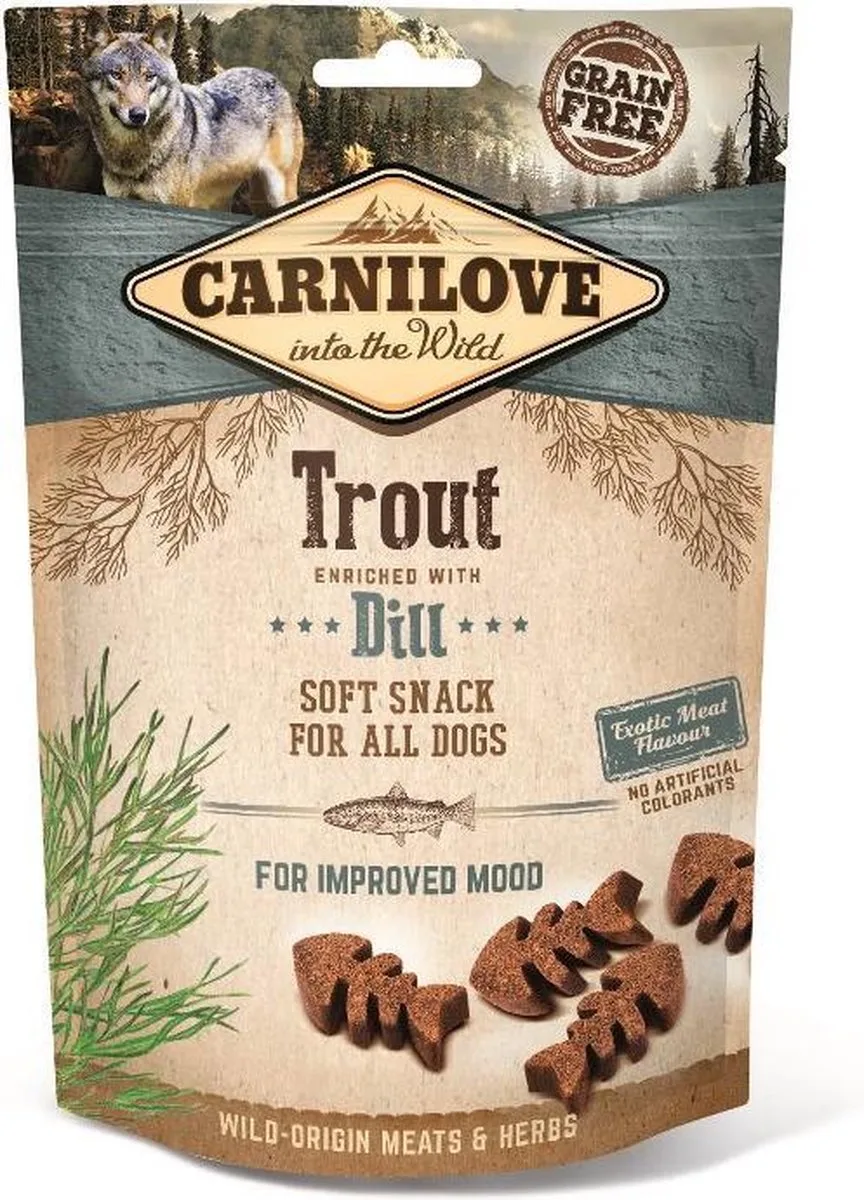 Carnilove Soft Snack Forel / Dille by Carnilove – product photo