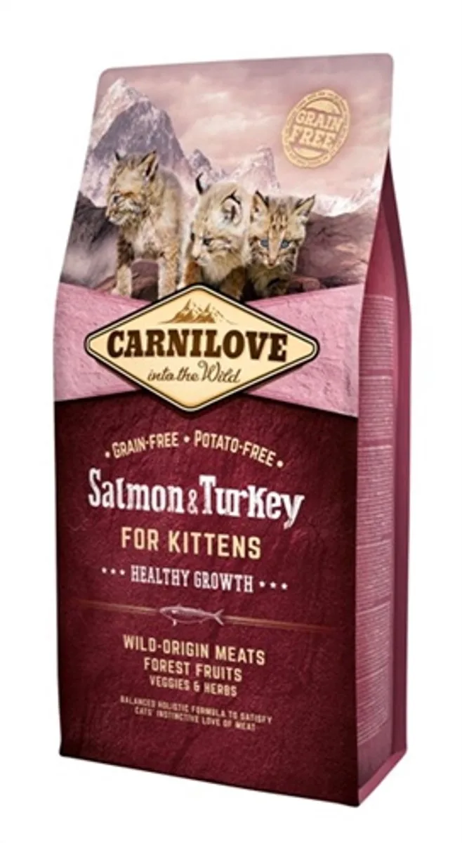 Cat Salmon/Turkey Kittens 6 kg van Carnilove – productfoto
