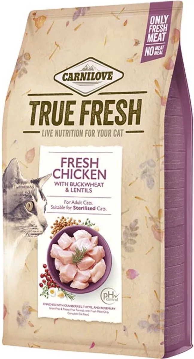 Cat True Fresh - Adult - Verse kip - 1,8kg van Carnilove – productfoto