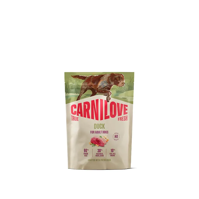 Echt Vers Eend Volwassen Hondenvoer 1.5kg fra Carnilove – produktbillede