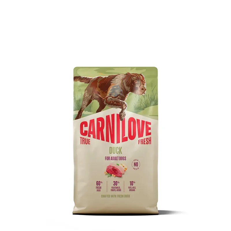 Echt Vers Eend Volwassen Hondenvoer 4kg de Carnilove – photo produit