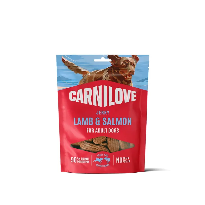 Gedroogde Lam Met Zalm Hondensnack 100g by Carnilove – product photo 1 of 2