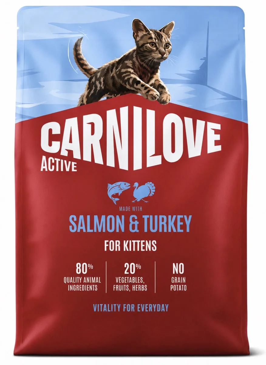 salmon / turkey kittens - 2 kg - 1 stuks de Carnilove – photo produit