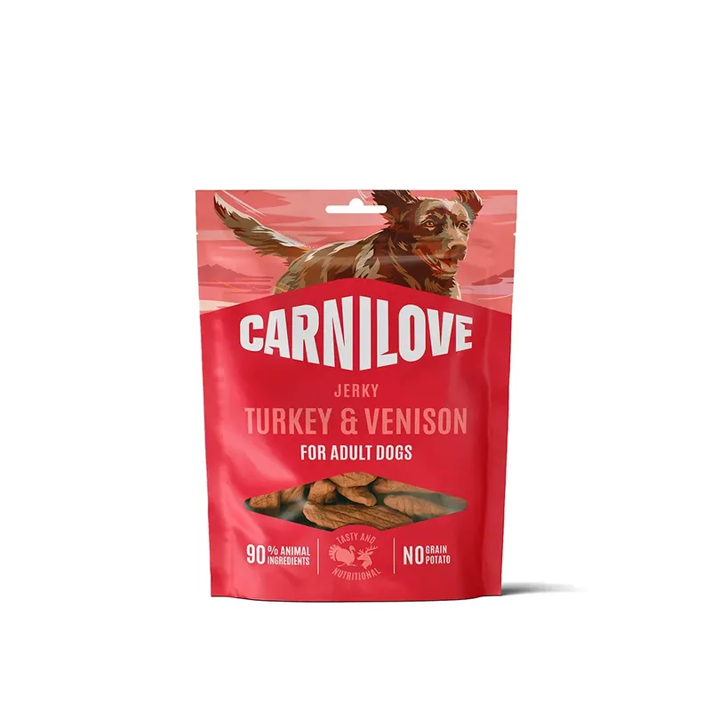 Snack Pour Chien De Dinde Séchée Au Venaison 100g by Carnilove – product photo 1 of 2