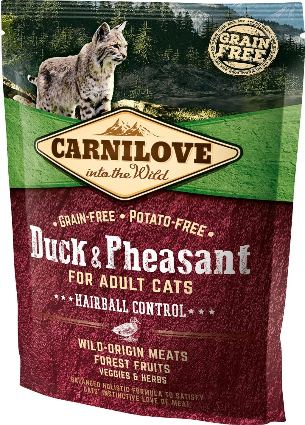 Trockenfutter Duck & Pheasant - Adult - 400 g från Carnilove – produktbild