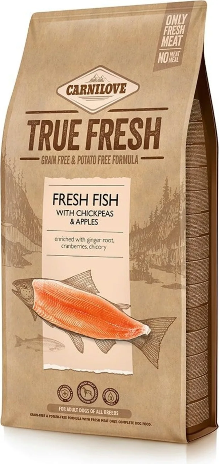 Trockenfutter Fresh Fish - Adult - 11,4 kg von Carnilove – Produktfoto