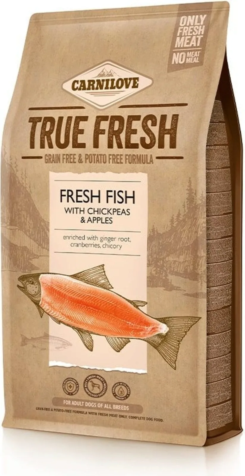 Trockenfutter Fresh Fish - Adult - 4 kg von Carnilove – Produktfoto