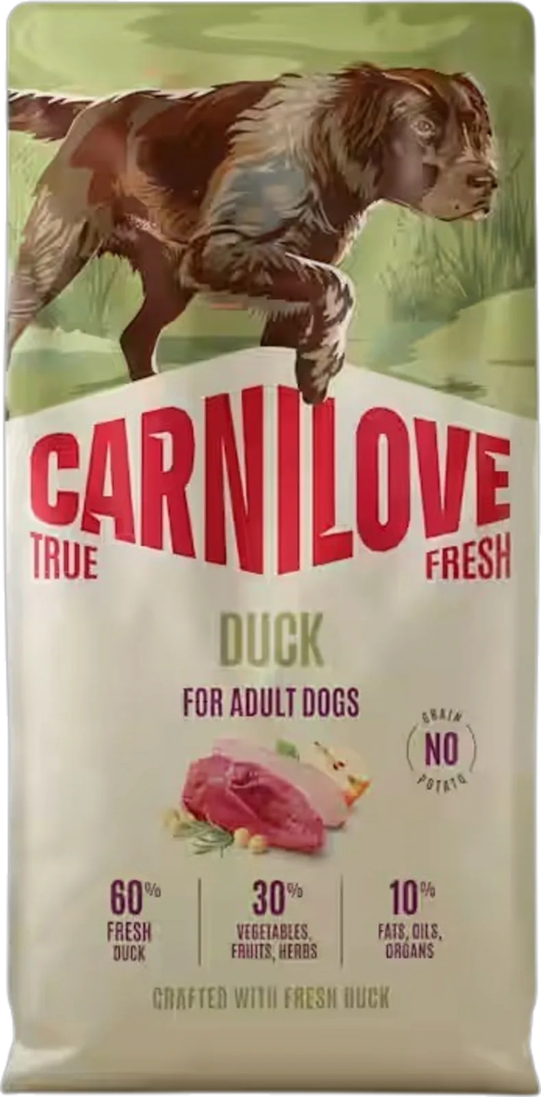 Trockenfutter Hund True Fresh Duck - 12.000 g de Carnilove – photo produit