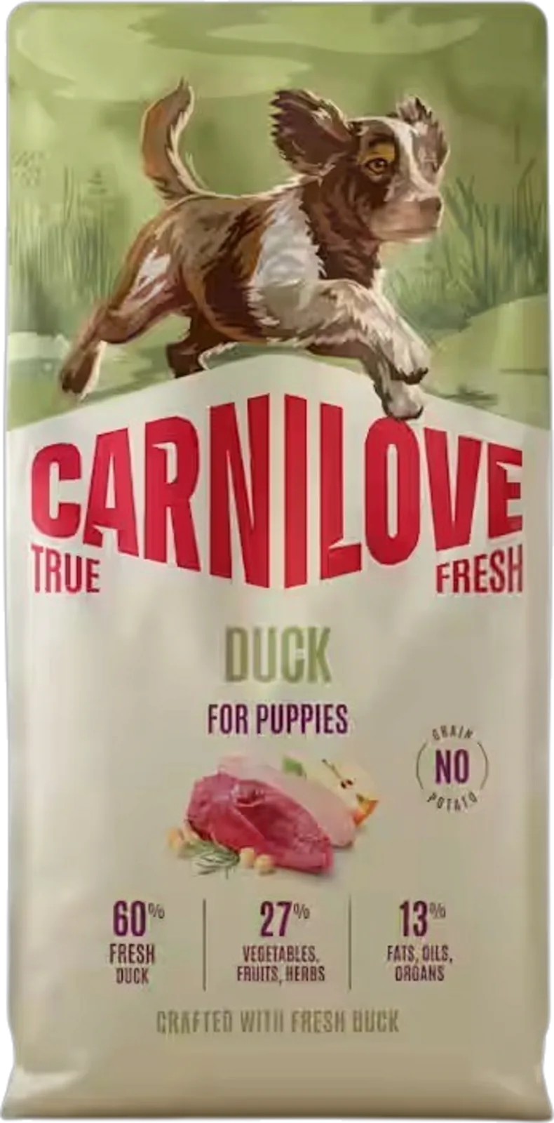 Trockenfutter Hund True Fresh Puppy Duck - 12.000 g van Carnilove – productfoto