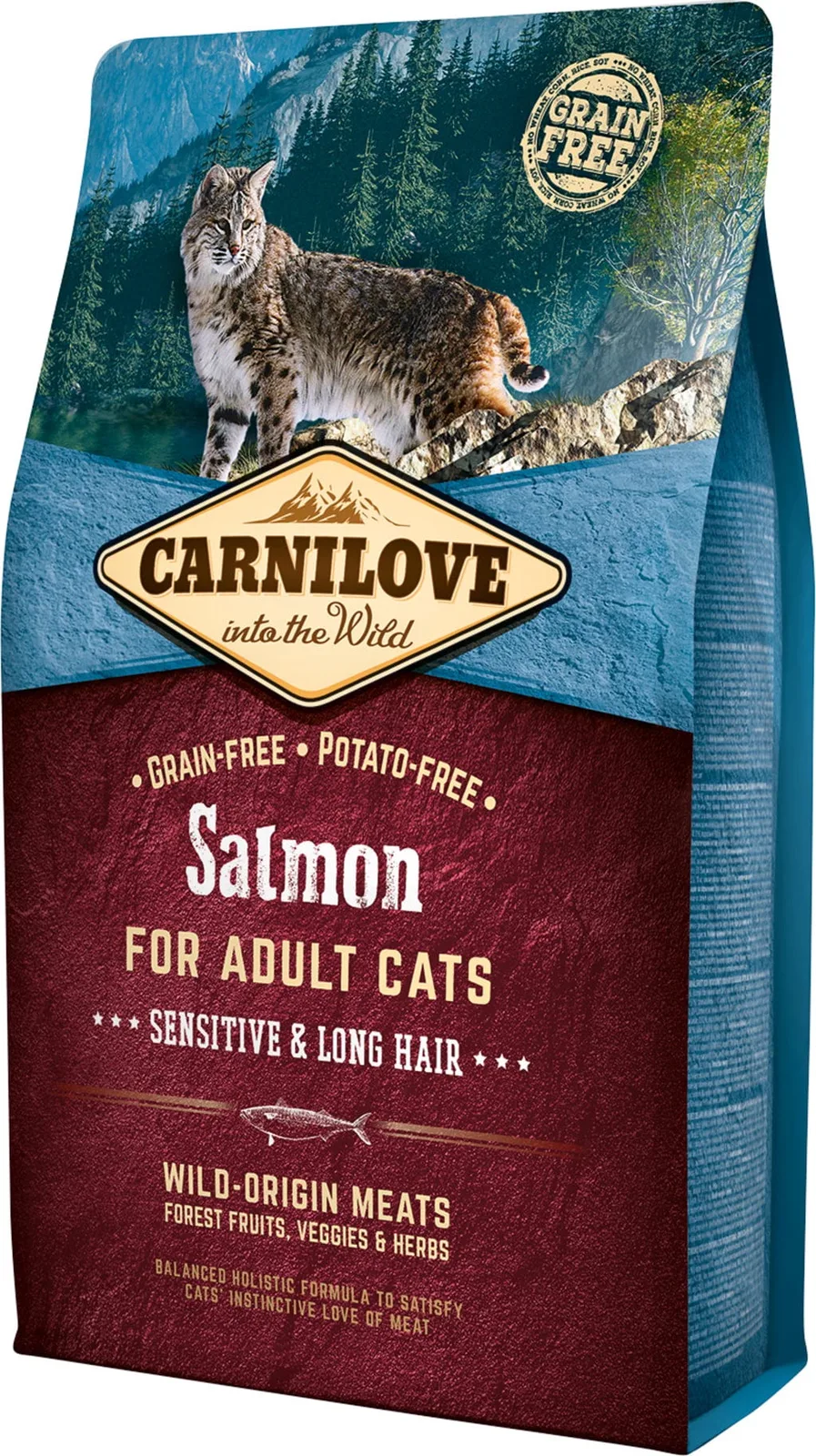 Trockenfutter Salmon - Sensitive Adult - 2 kg von Carnilove – Produktfoto