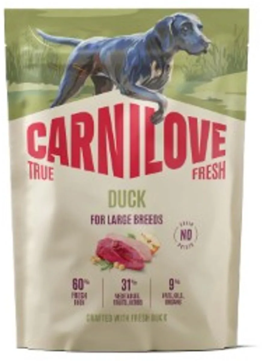 TRUE FRESH - Dog - Duck for Adult Large Breeds 1,5 kg van Carnilove – productfoto