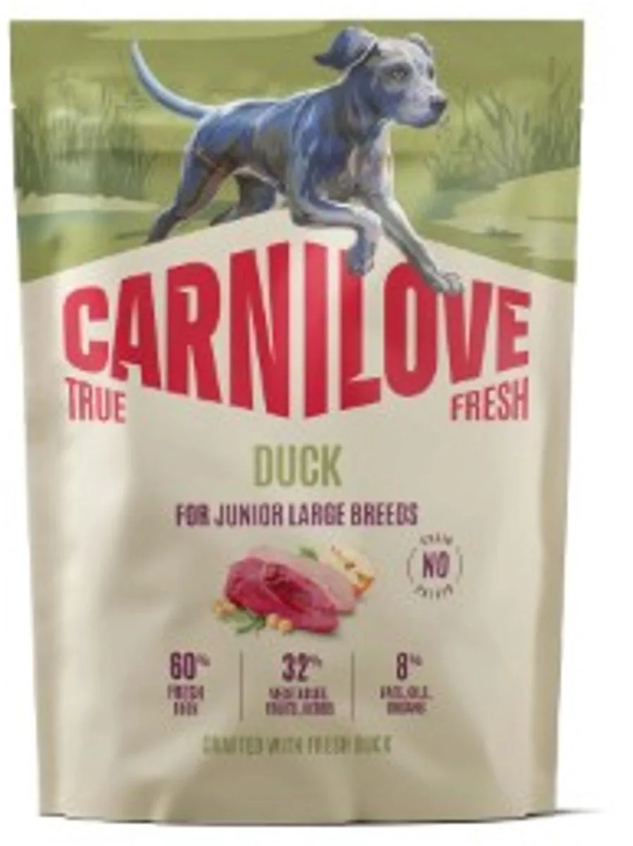 TRUE FRESH - Dog - Duck for Junior Large breeds 1,5 kg van Carnilove – productfoto