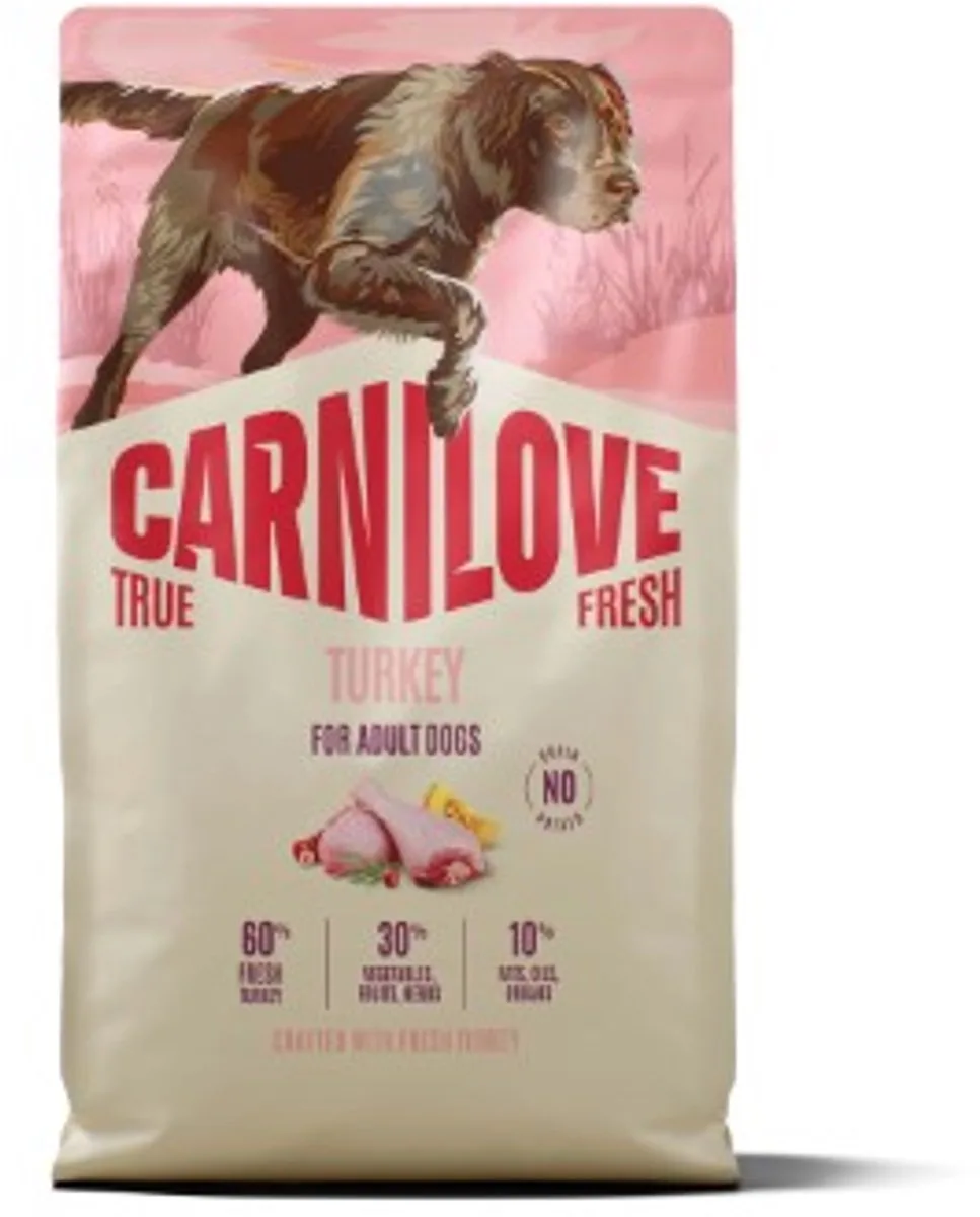 TRUE FRESH - Dog - Turkey for Adult All Breeds 4 kg van Carnilove – productfoto
