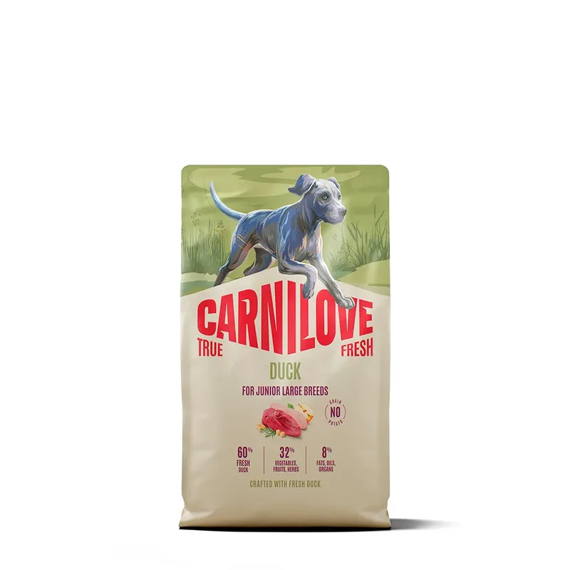 True Fresh Duck Adult Small Breeds Hondenvoer 4kg de Carnilove – photo produit