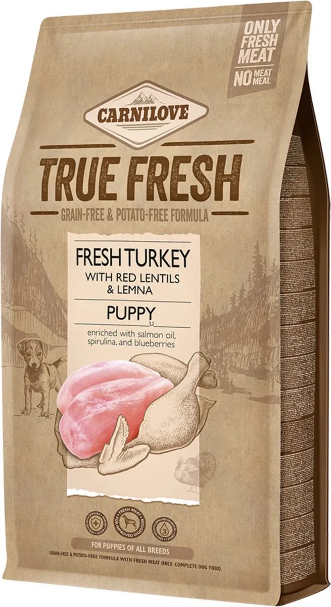 True Fresh Turkey Puppy 11,4 kg by Carnilove – product photo