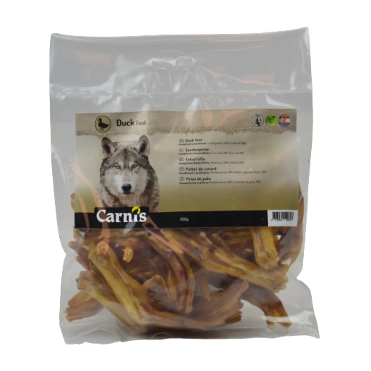 Eendenpoten 200 g de Carnis – photo produit