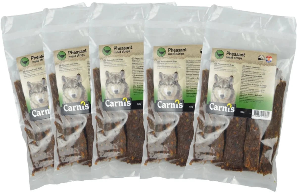 Fazant vleesstrips 5 x 150g de Carnis – photo produit
