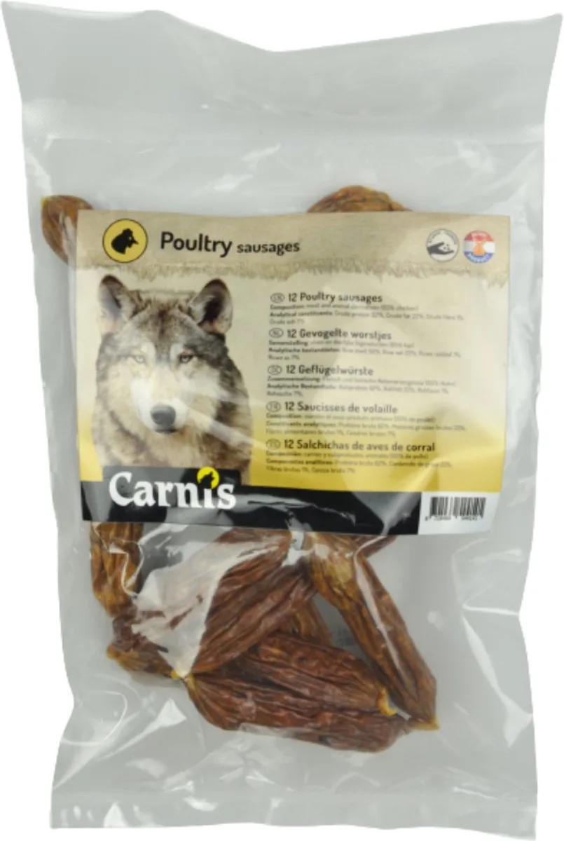 Gevogelte Worstjes 12 stuks von Carnis – Produktfoto